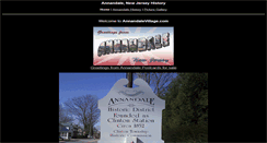 Desktop Screenshot of annandalevillage.com